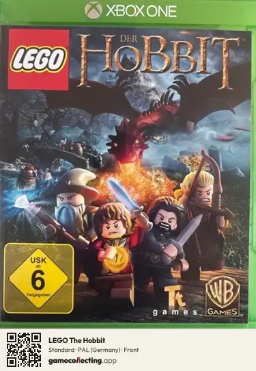 LEGO The Hobbit Xbox One, Germany box front