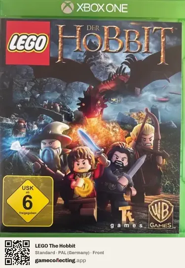 LEGO The Hobbit Xbox One, Germany box front