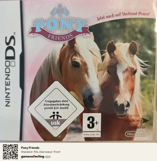 Pony Friends Nintendo DS, Germany box front