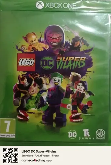 LEGO DC Super-Villains Xbox One, France box front