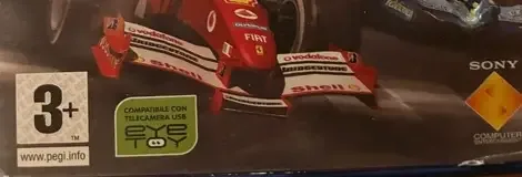 Formula One 05, the PEGI square on its front