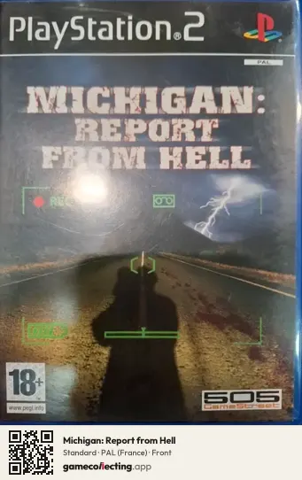 Michigan: Report from Hell PlayStation 2, France box front