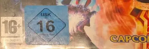 Devil May Cry 4, the USK square on its front