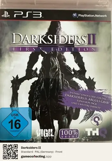 Darksiders II PlayStation 3, Germany box front