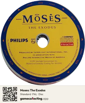 Moses: The Exodus Philips CD-i, PAL disc