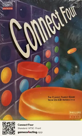 Connect Four Philips CD-i, NTSC box front