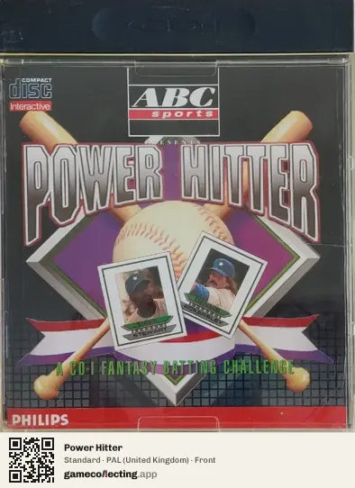 Power Hitter Philips CD-i, United Kingdom box front