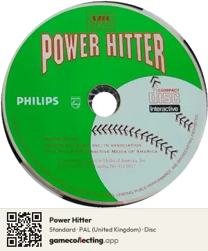 Power Hitter Philips CD-i, PAL disc