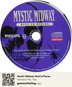 Mystic Midway: Rest in Pieces Philips CD-i, PAL disc