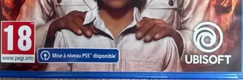 Far Cry 6, the USK square on its front