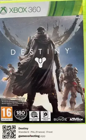 Destiny Xbox 360, France box front