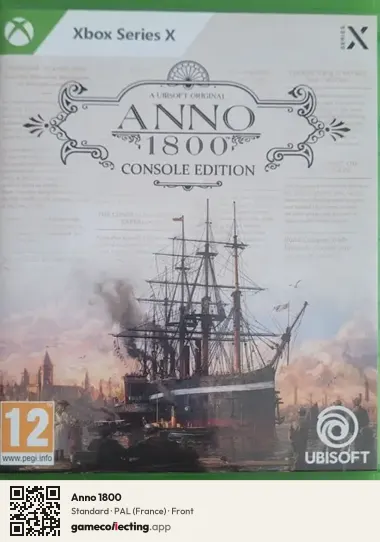 Anno 1800 Xbox Series X, France box front