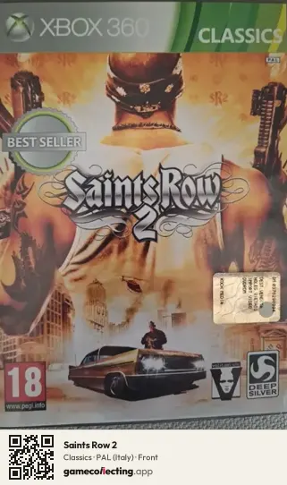 Saints Row 2 Xbox 360, Italy box front