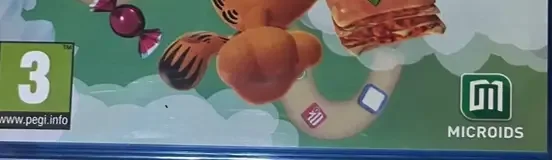 Garfield Lasagna Party, the PEGI square on its front