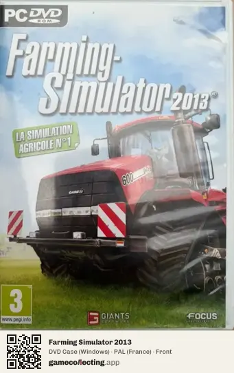 Farming Simulator 2013 Computer, France box front