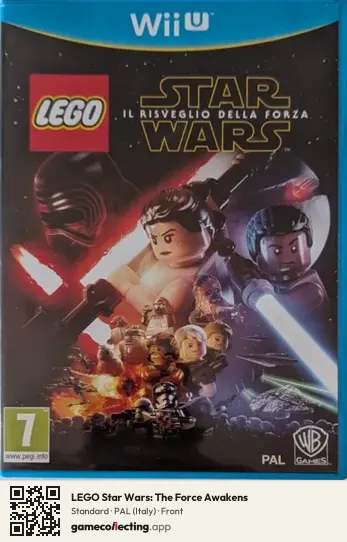 LEGO Star Wars: The Force Awakens Nintendo Wii U, Italy box front