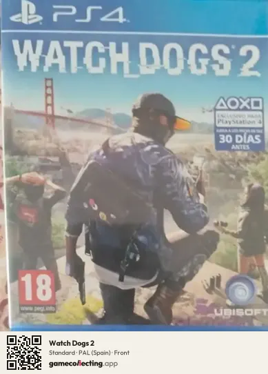 Watch Dogs 2 PlayStation 4, Spain box front