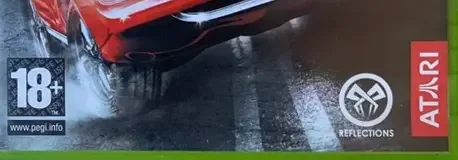 Driver: Parallel Lines, the PEGI square on its front