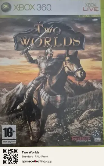 Two Worlds Xbox 360, PAL box front