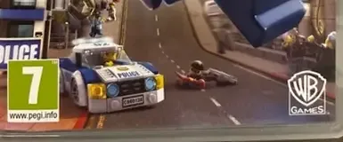 LEGO City Undercover, the PEGI square on its front