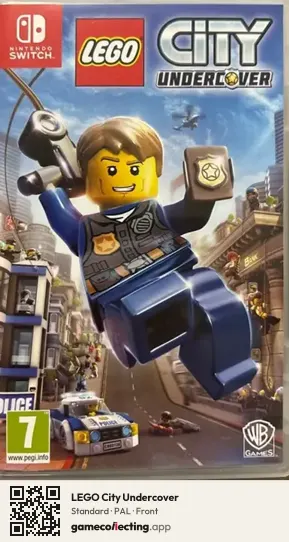 LEGO City Undercover Nintendo Switch, PAL box front