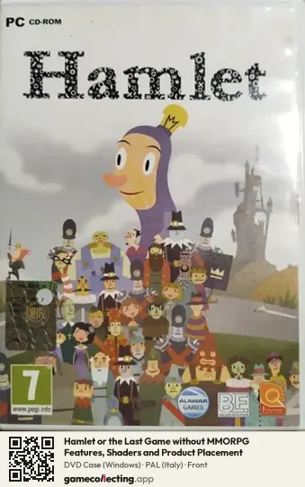 Hamlet or the Last Game without MMORPG Features, Shaders and Product Placement Computer, Italy box front