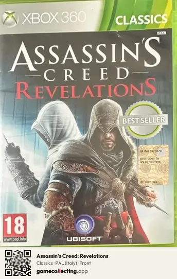 Assassin's Creed: Revelations Xbox 360, Italy box front