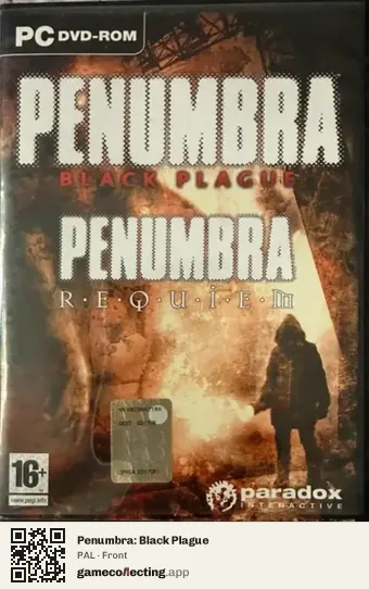 Penumbra: Black Plague Computer, PAL box front
