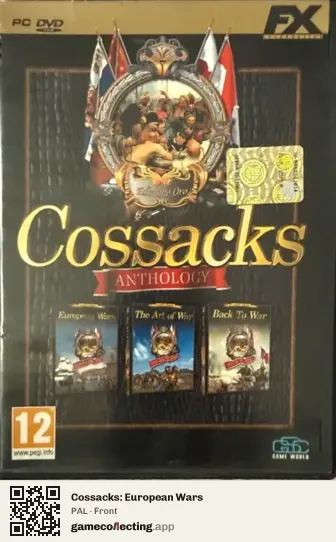 Cossacks: European Wars Computer, PAL box front