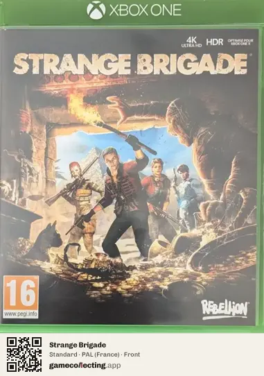 Strange Brigade Xbox One, France box front