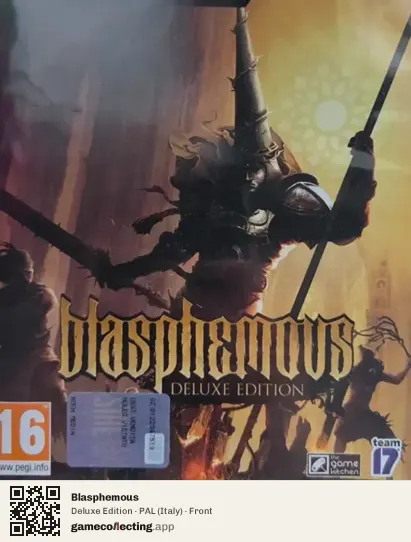 Blasphemous Xbox One, Italy box front