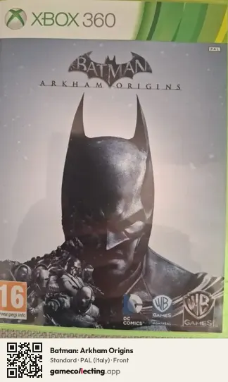 Batman: Arkham Origins Xbox 360, Italy box front