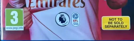 FIFA 20, the USK square on its front