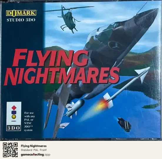 Flying Nightmares 3DO Interactive Multiplayer, PAL box front