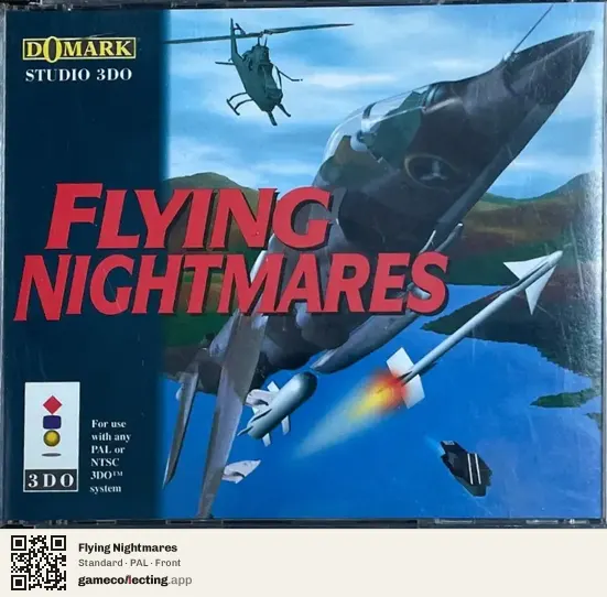 Flying Nightmares 3DO Interactive Multiplayer, PAL box front