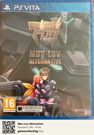Muv-Luv Alternative PlayStation Vita, PAL box front