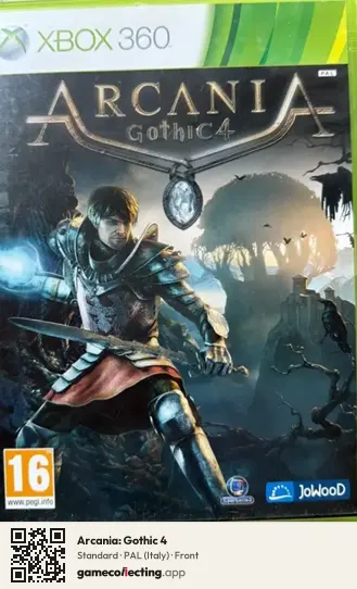Arcania: Gothic 4 Xbox 360, Italy box front