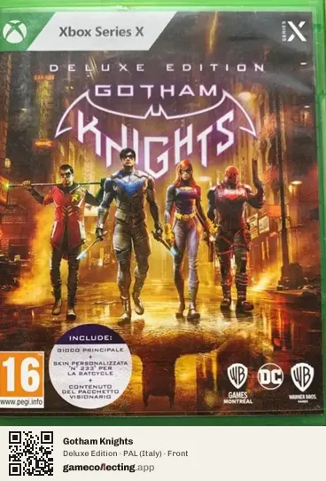 Gotham Knights Xbox Series X, Italy box front