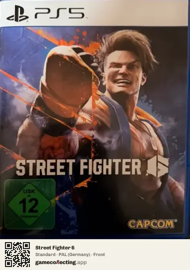 Street Fighter 6 PlayStation 5, Germany box front