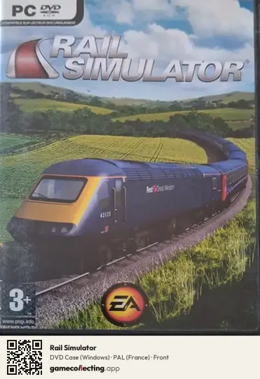 Rail Simulator Computer, France box front