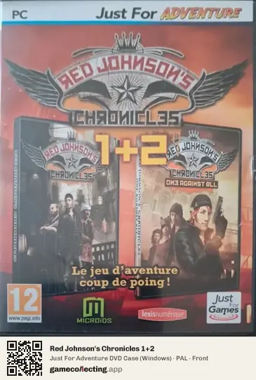 Red Johnson's Chronicles 1+2 Computer, PAL box front