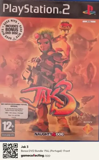 Jak 3 PlayStation 2, Portugal box front