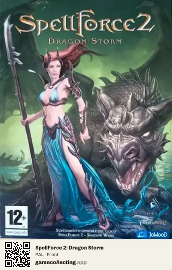 SpellForce 2: Dragon Storm Computer, PAL box front