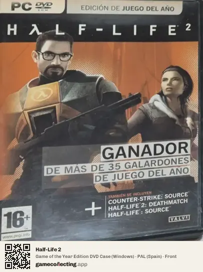 Half-Life 2 Computer, Spain box front
