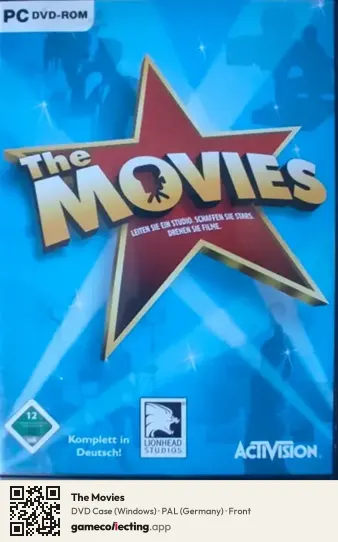 The Movies Computer, Germany box front