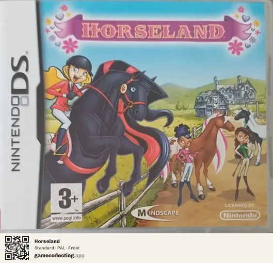 Horseland Nintendo DS, PAL box front