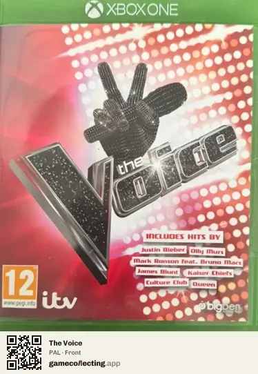 The Voice Xbox One, PAL box front