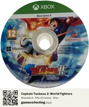 Captain Tsubasa 2: World Fighters Xbox Series X, PAL disc
