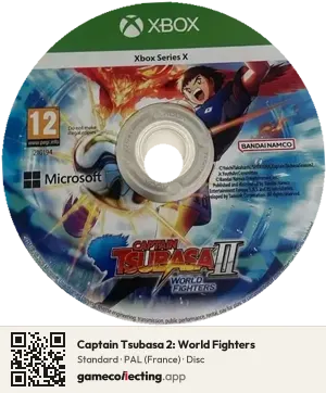 Captain Tsubasa 2: World Fighters Xbox Series X, PAL disc