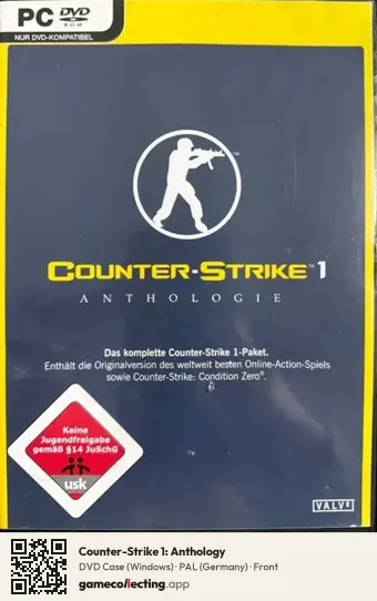 Counter-Strike 1: Anthology Computer, Germany box front